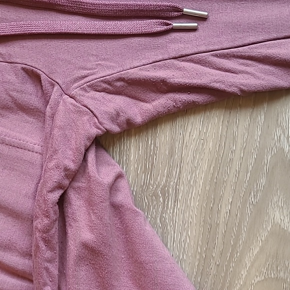 RW & CO Mauve Drawstring Elastic Waist Soft Joggers Size Small - Picture 3 of 6